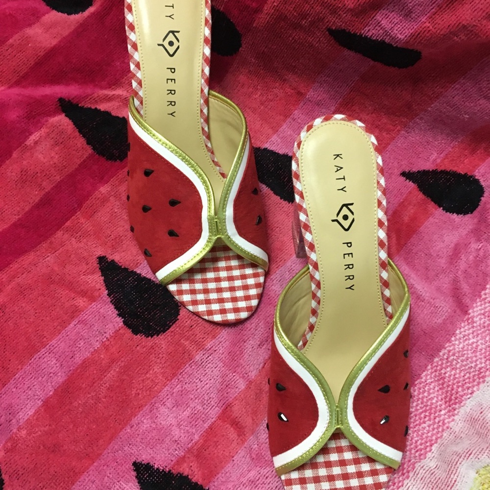 Katy Perry Watermelon heels! Size 9.5 EU 40